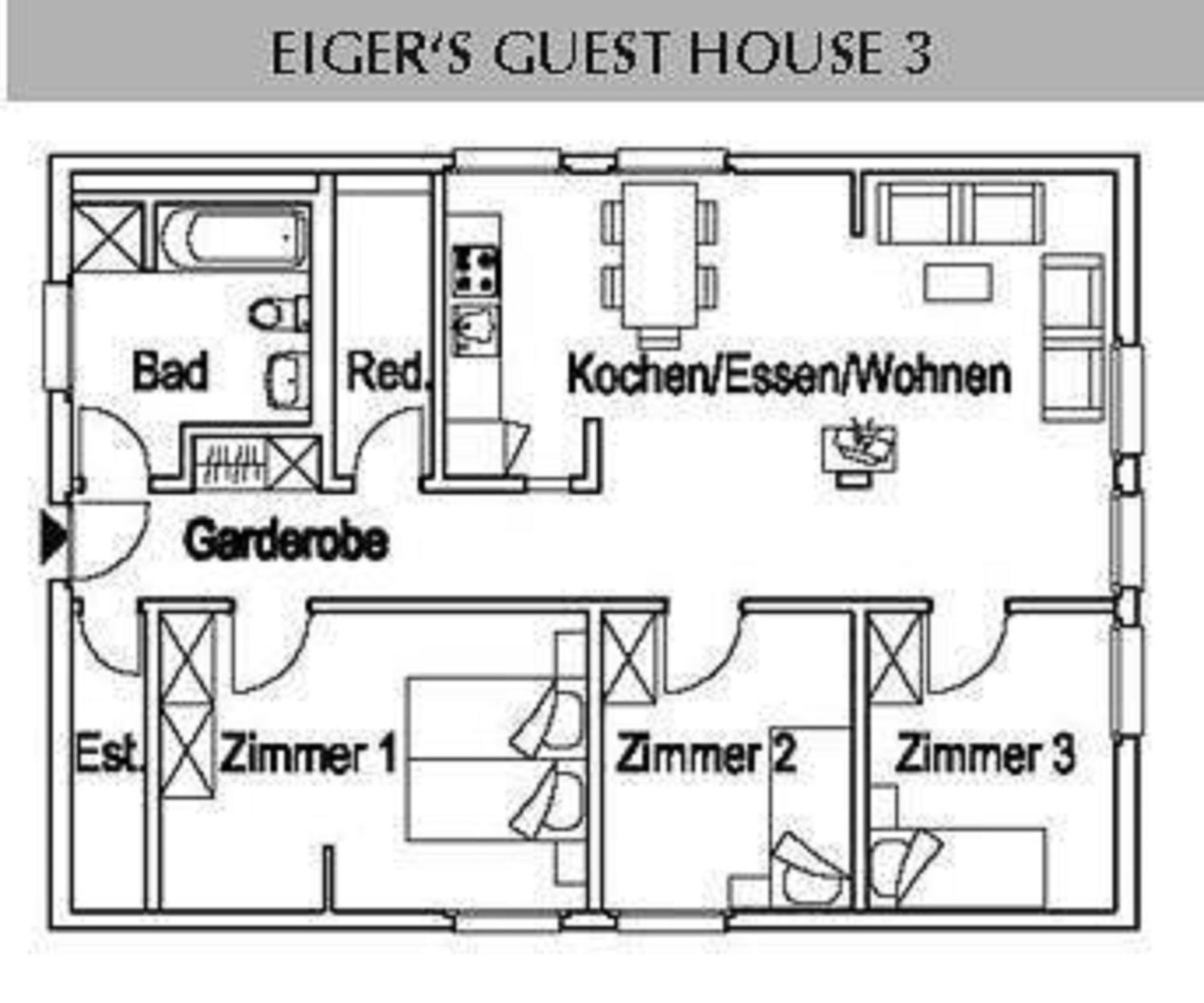 Eiger Guest House - Grindelwald Room photo